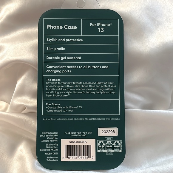 Floral iPhone 13 Case - Picture 2 of 2